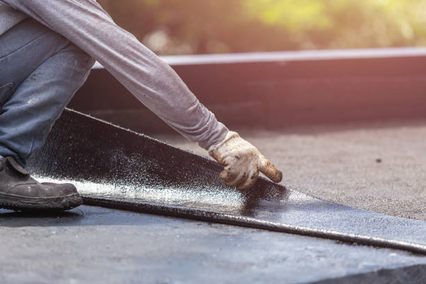 Professional Crawl Space Encapsulation technician working in Richland, MI